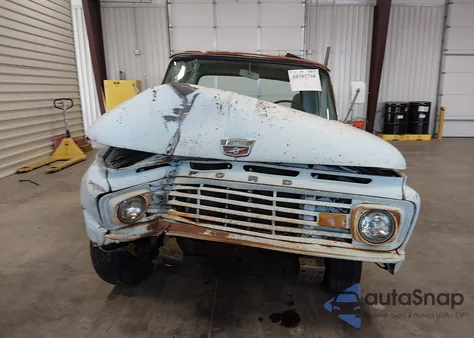 1963 Ford F100 z USA, uszkodzony, nr VIN F10CR423646